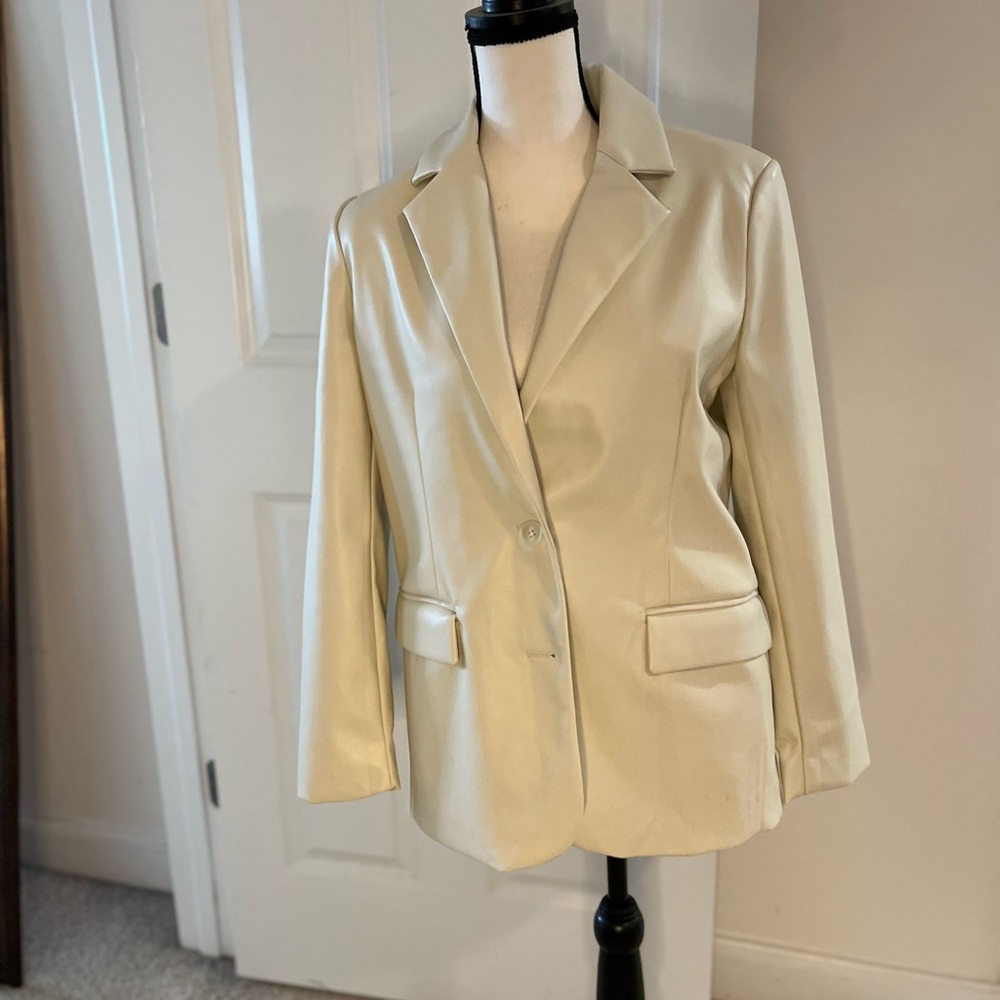 Steve Madden Cream Women's Blazer